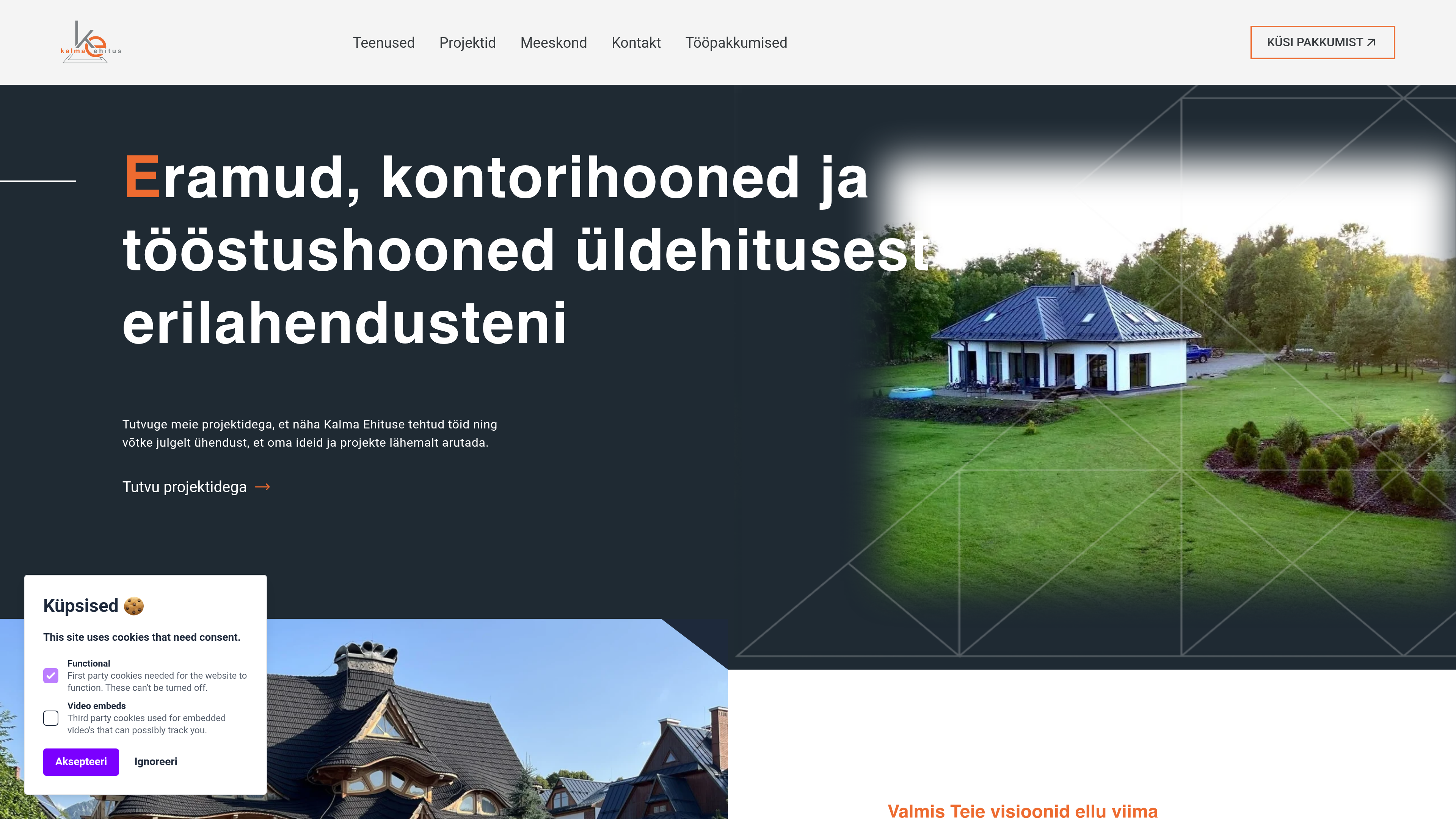 Kalma Ehitus – Ehitus- ja renoveerimistööd